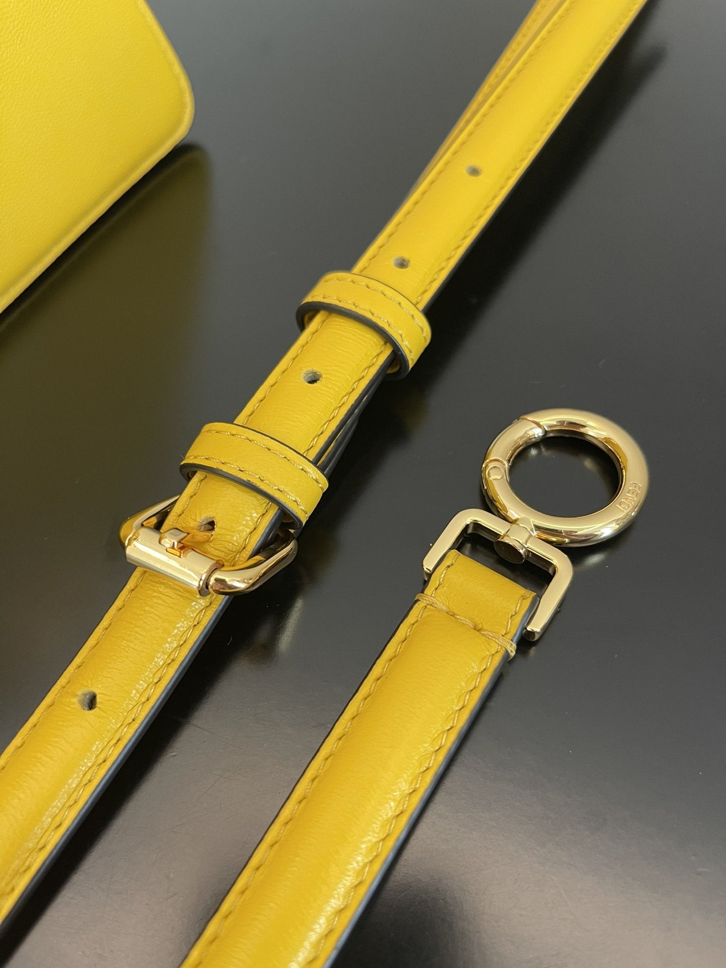 FI Top Quality ISeeU Petite Yellow Small Bag For Woman 20cm/8in