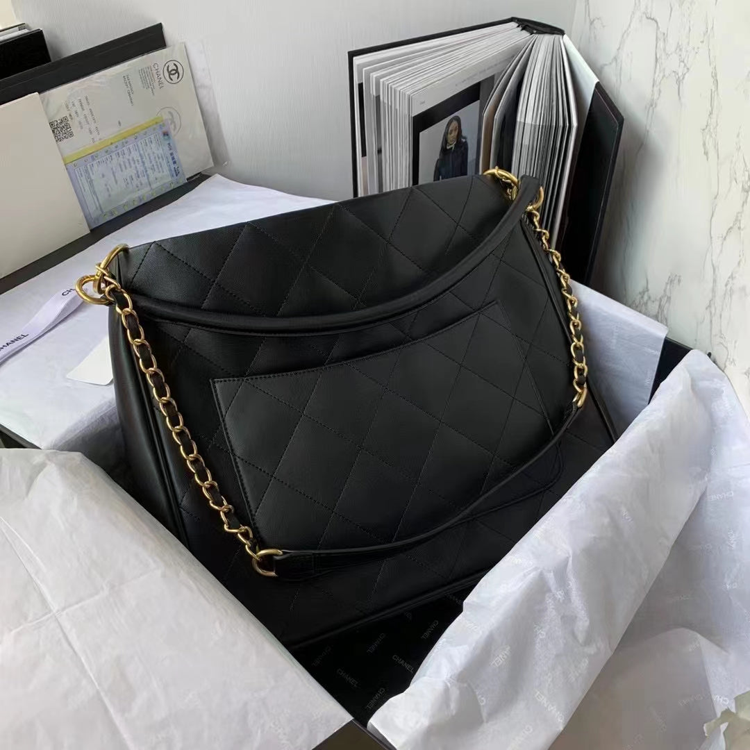 CHLShopping Bags Black For Women, Women’s Bags 13in/30.5cm