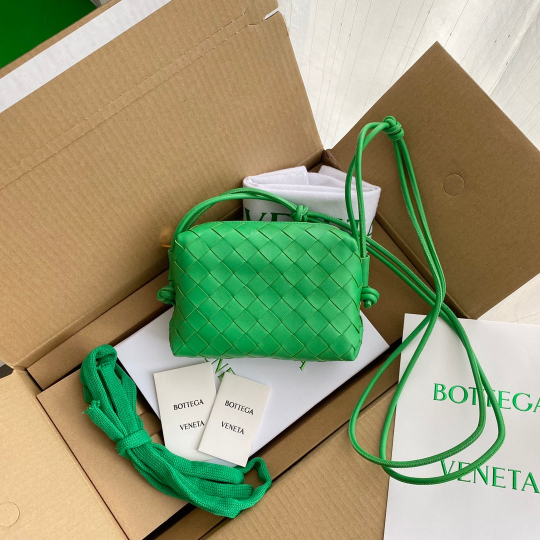 Top Quality Mini Loop Camera Bag Green, For Women, Women’s Bags 6.7in/17cm 680254V1G113722
