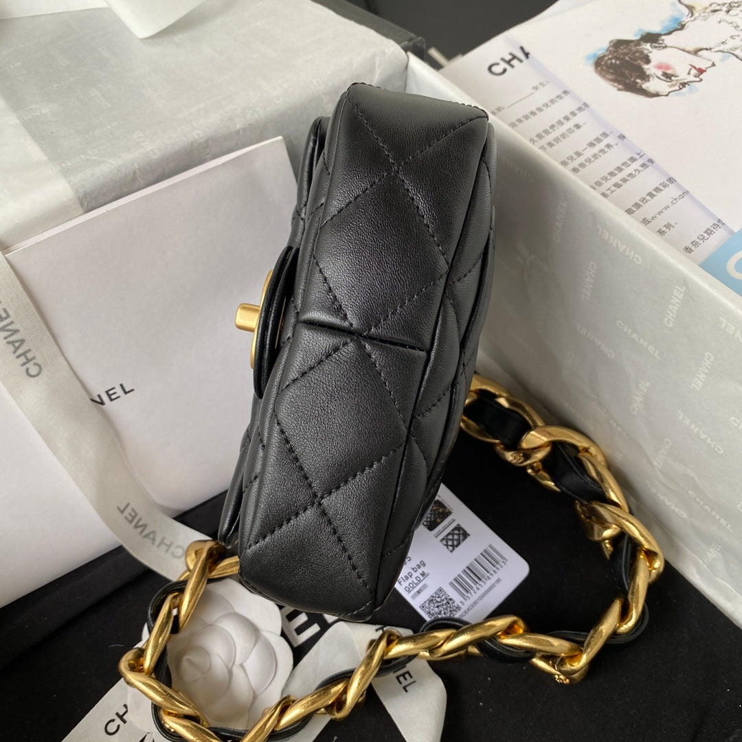 CHLMini Top Qualityap Bag Black For Women Bags Shoulder And Crossbody Bags 6.6in/17cm AS3213