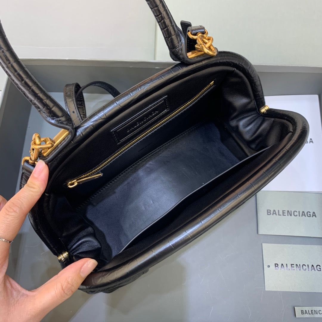 Top Quality Small ETop Qualitytor  Bag In Black, For Women,  Bags 13in/33cm
