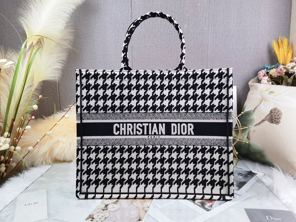 Top Quality Large Book Tote Black, For Women, Womens Handbags 16.5in/42cm CD