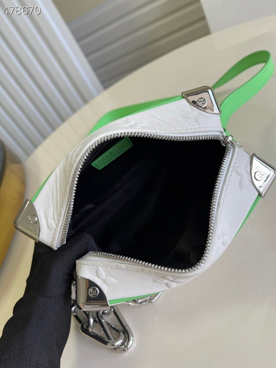Top Quality Mini Soft Trunk White For Women, WoBags, Shoulder And Crossbody Bags 7.1in/18cm Top Quality
