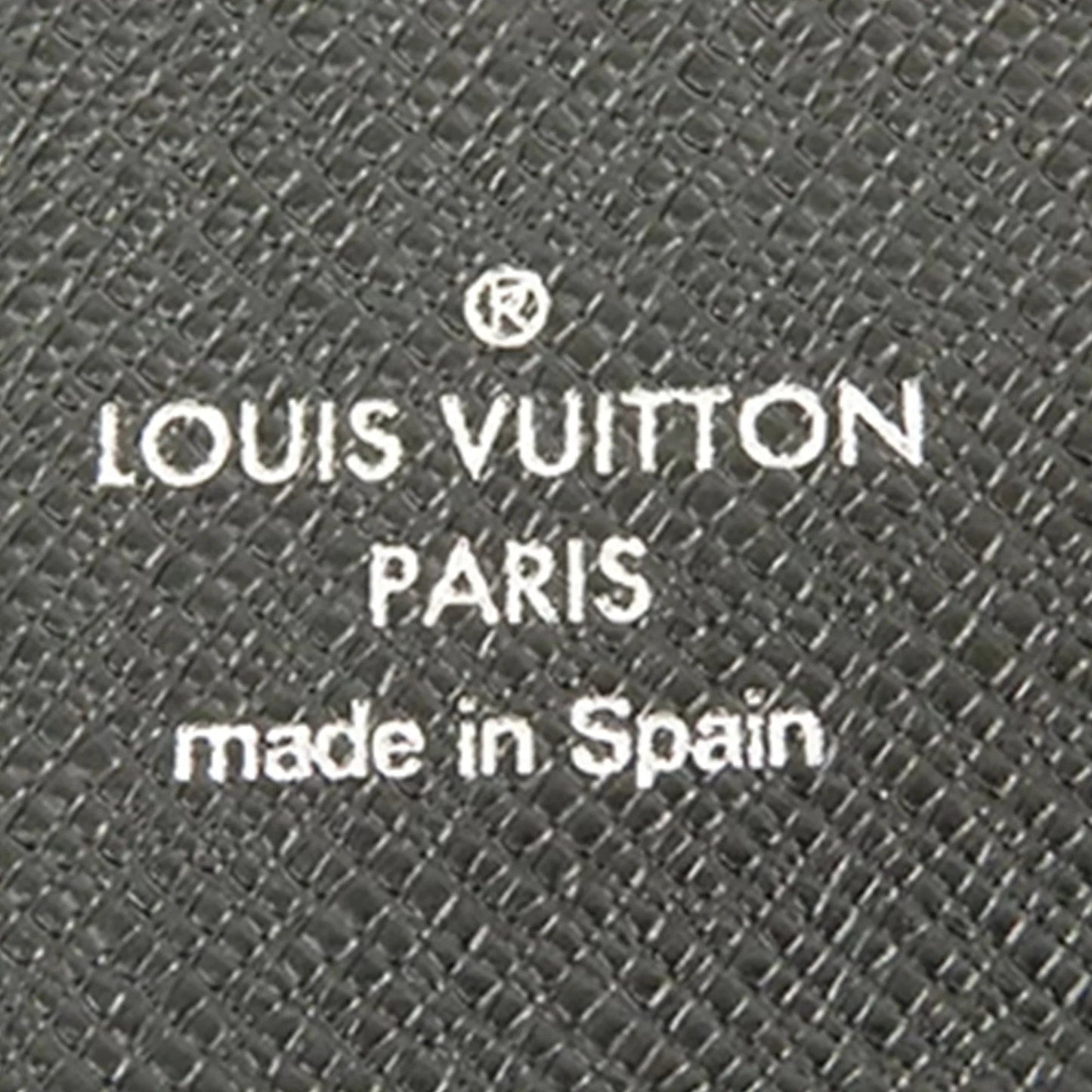 Black Louis Vuitton Damier Graphite Zippy Organizer Wallet