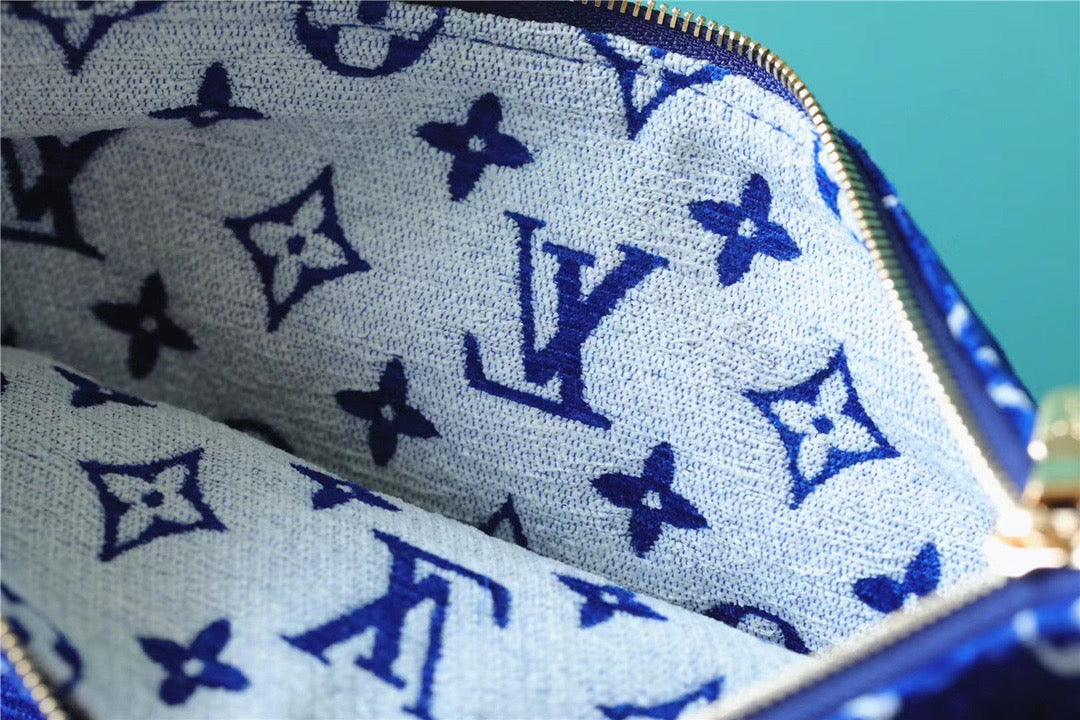 Top Quality Neverfull MM Monogram Blue For Women,  Shoulder And Crossbody Bags 12.2in/31cmTop Quality M46220