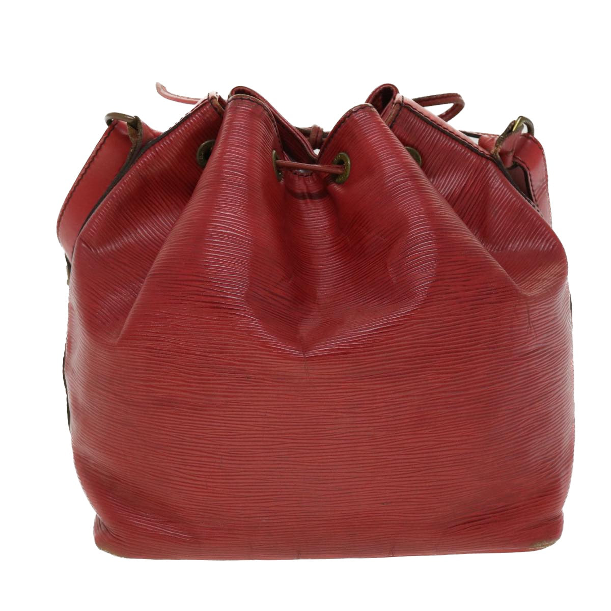 LOUIS VUITTON Epi Petit Noe Shoulder Bag Red M44107 LV  45326