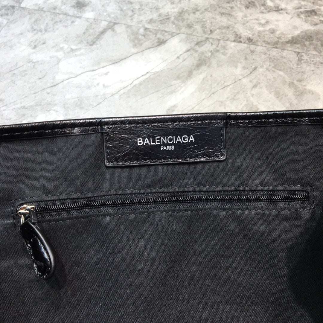 Top Quality Navy Small Cabas Tote Bag In Black, For Women,  Bags 18.5in/47cm