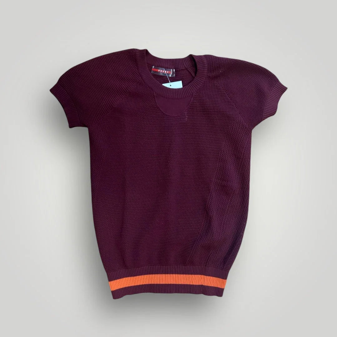 Prada Sport 2000’s Mesh Knitted Top S