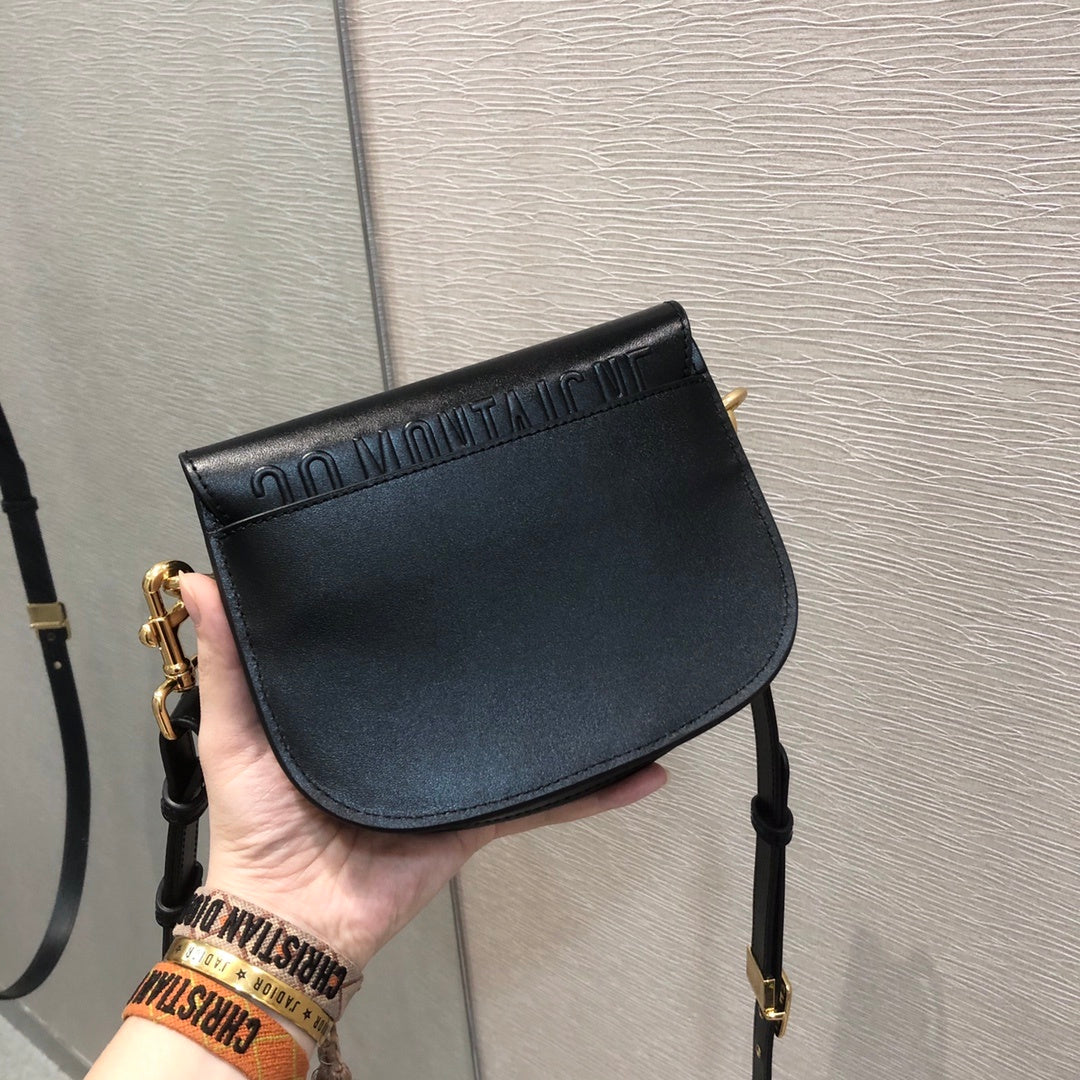 Top Quality Small Bobby Bag Black For Women 7in/18cm CD M9317UMOL_M900