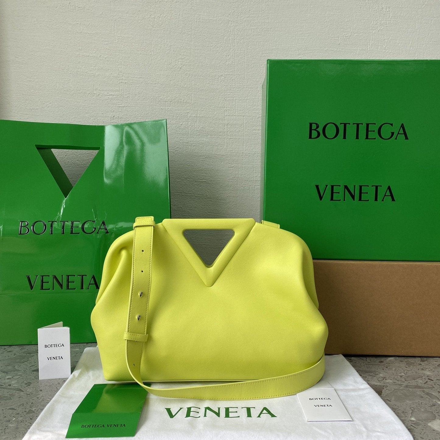 Top Quality Point Light Yellow, For Women, Women’s Bags 13.7in/35cm