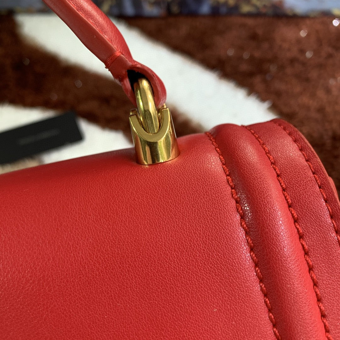 Top Quality MeTop Qualityum Devotion Bag Red For Women 9.4in/24cm Top Quality