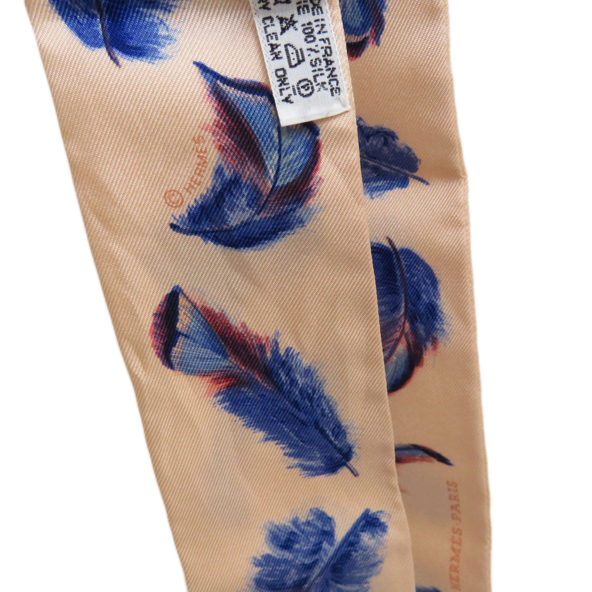 HERMES scarf silk pink Twilly Women  d