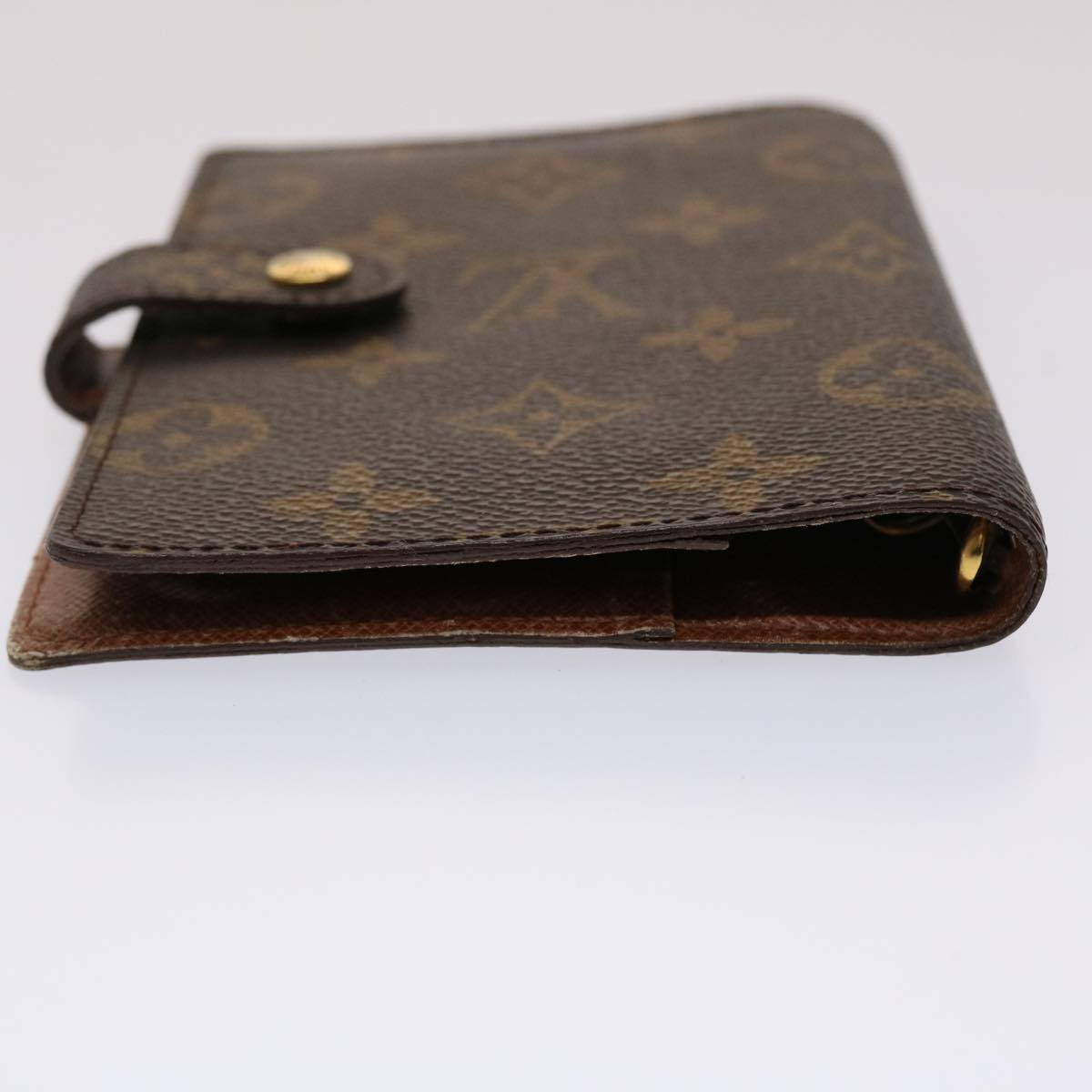 LOUIS VUITTON Monogram Agenda PM Day Planner Cover R20005 LV Auth 46198