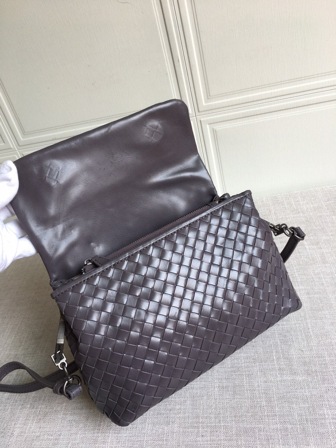 Top Quality Classic Intrecciato Dark Brown, For Women, Women’s Bags 8.9in/22.5cm