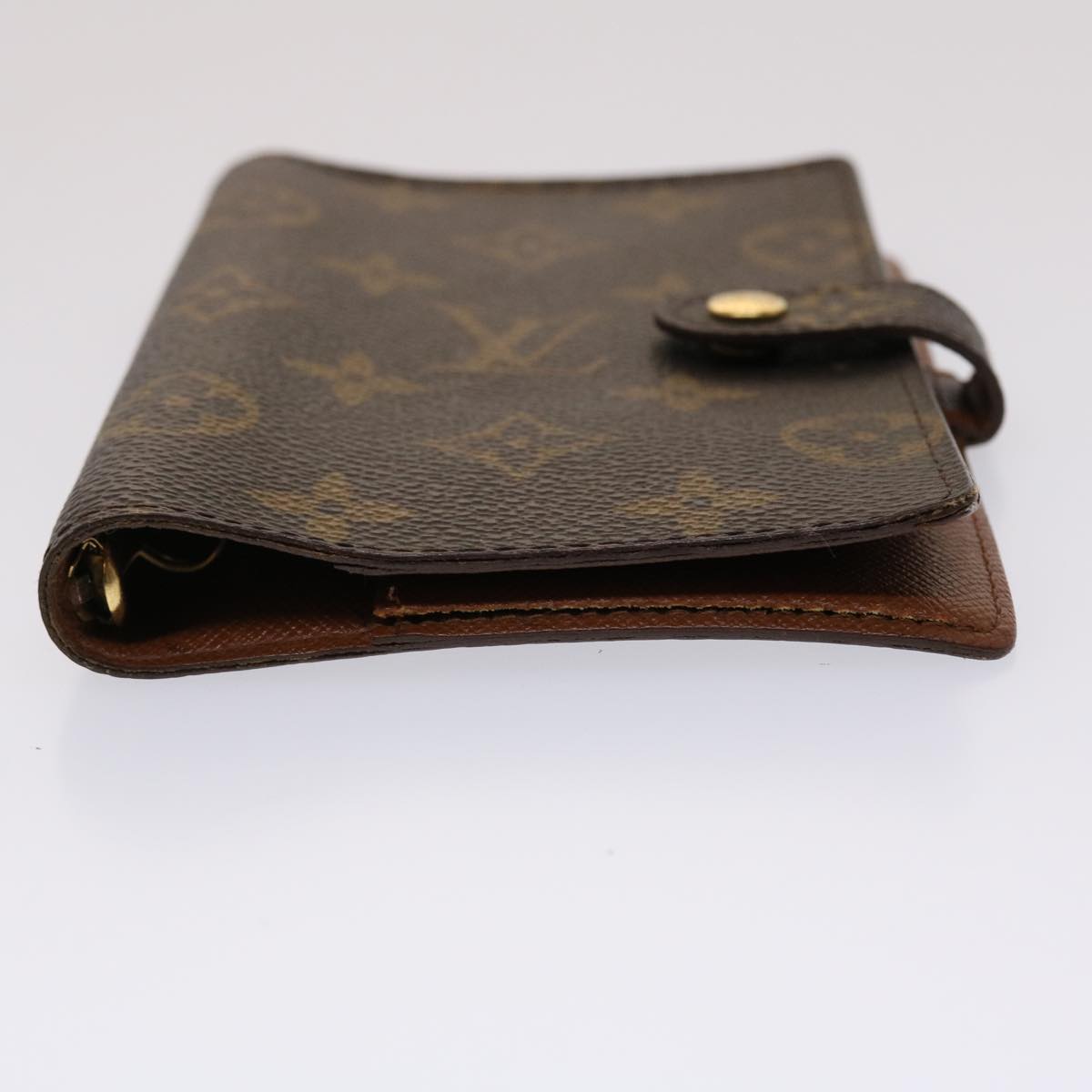 LOUIS VUITTON Monogram Agenda PM Day Planner Cover R20005 LV Auth 46411