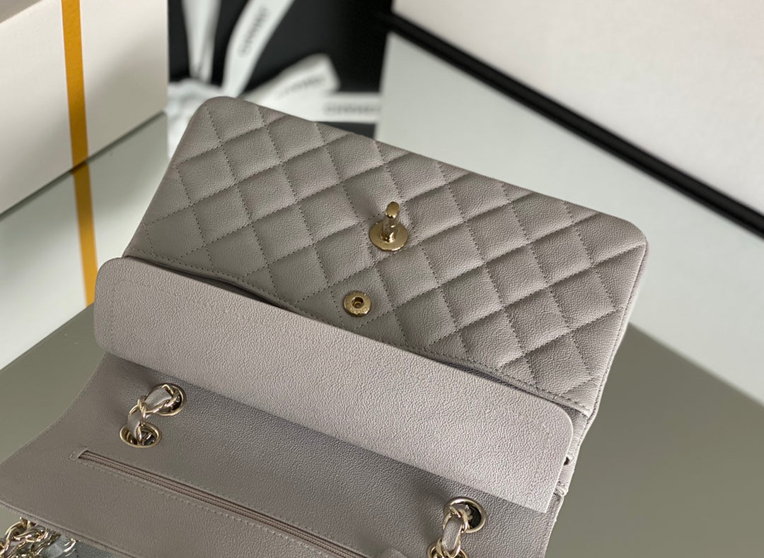 CHL Classic Handbag 26cm Grey For Women A01112