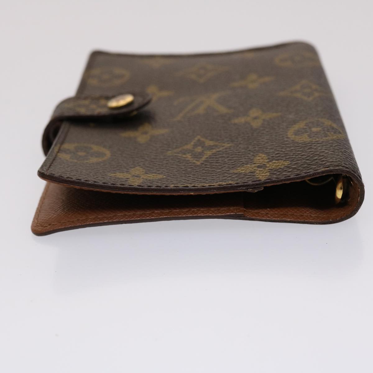 LOUIS VUITTON Monogram Agenda PM Day Planner Cover R20005 LV Auth 46567