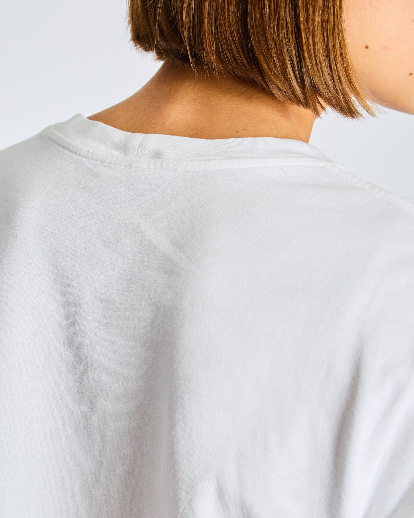 CŽline White Cotton T-shirt with Black Logo FR 36 Size UK 8