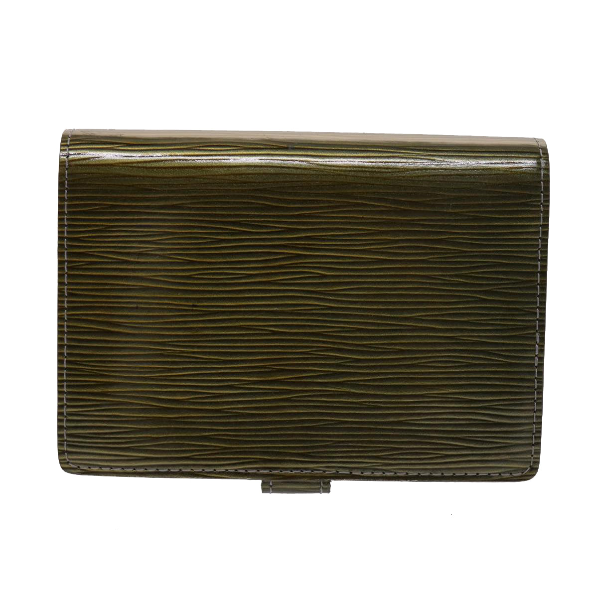 LOUIS VUITTON Cyber Epi Agenda PM Day Planner Cover Green M99080 LV Auth 46874