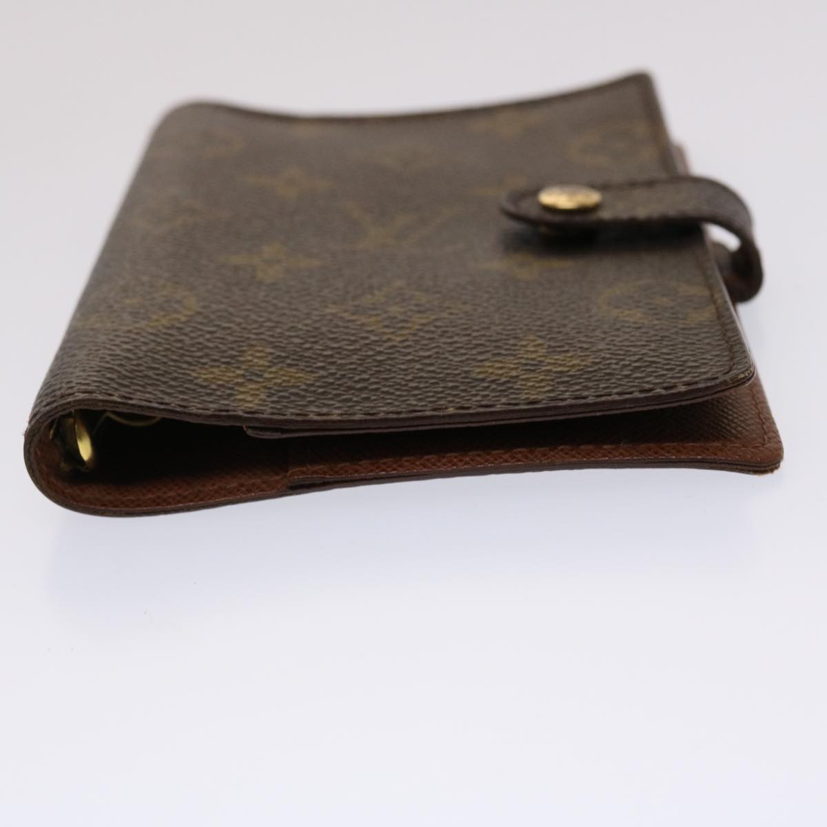 LOUIS VUITTON Monogram Agenda PM Day Planner Cover R20005 LV Auth 46898