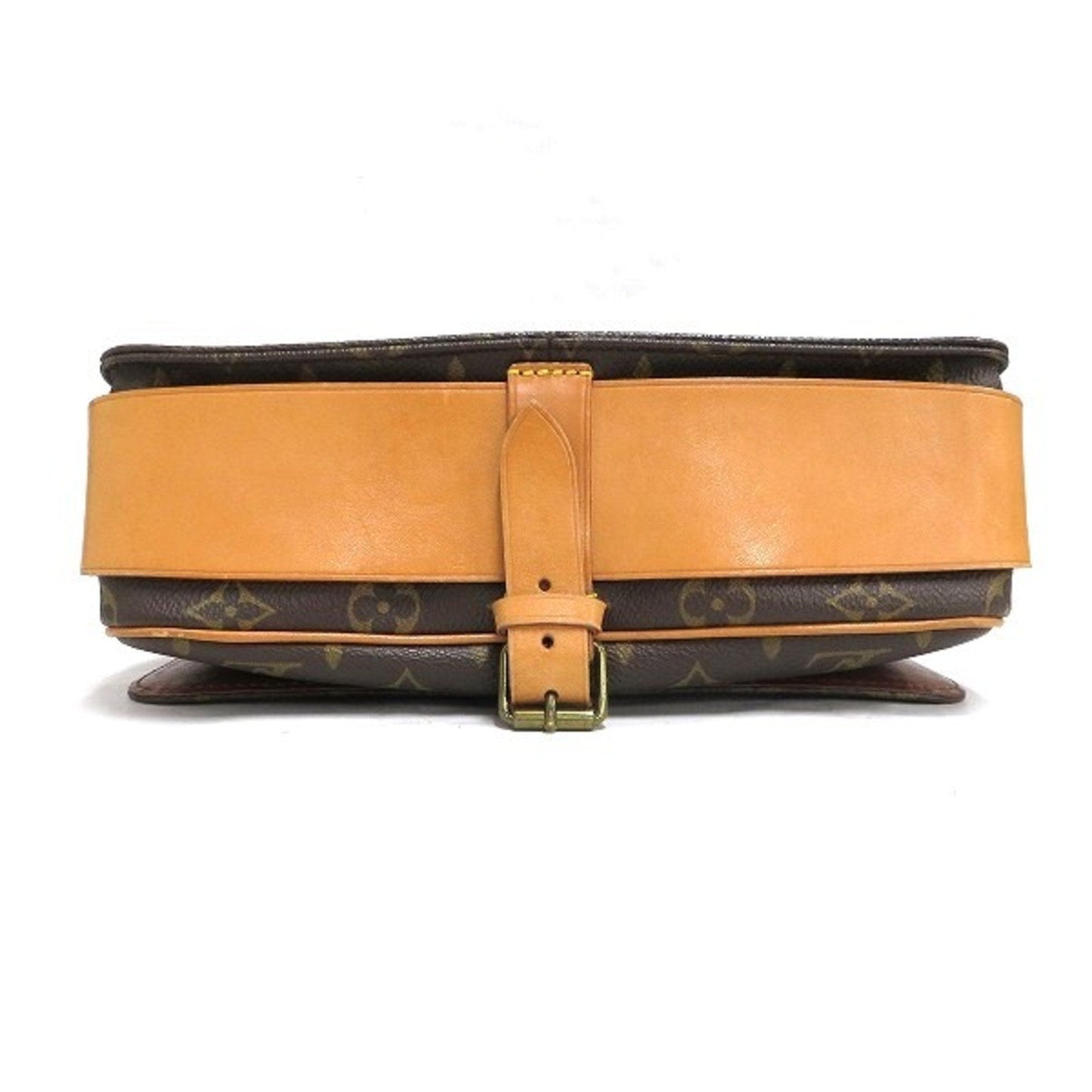 Louis Vuitton Brown Canvas Cartouchiere shoulder bag