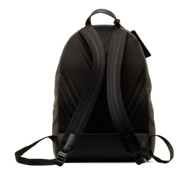 Louis Vuitton LV Logo Backpack M57079 Noir Black Leather Men Louis Vuitton