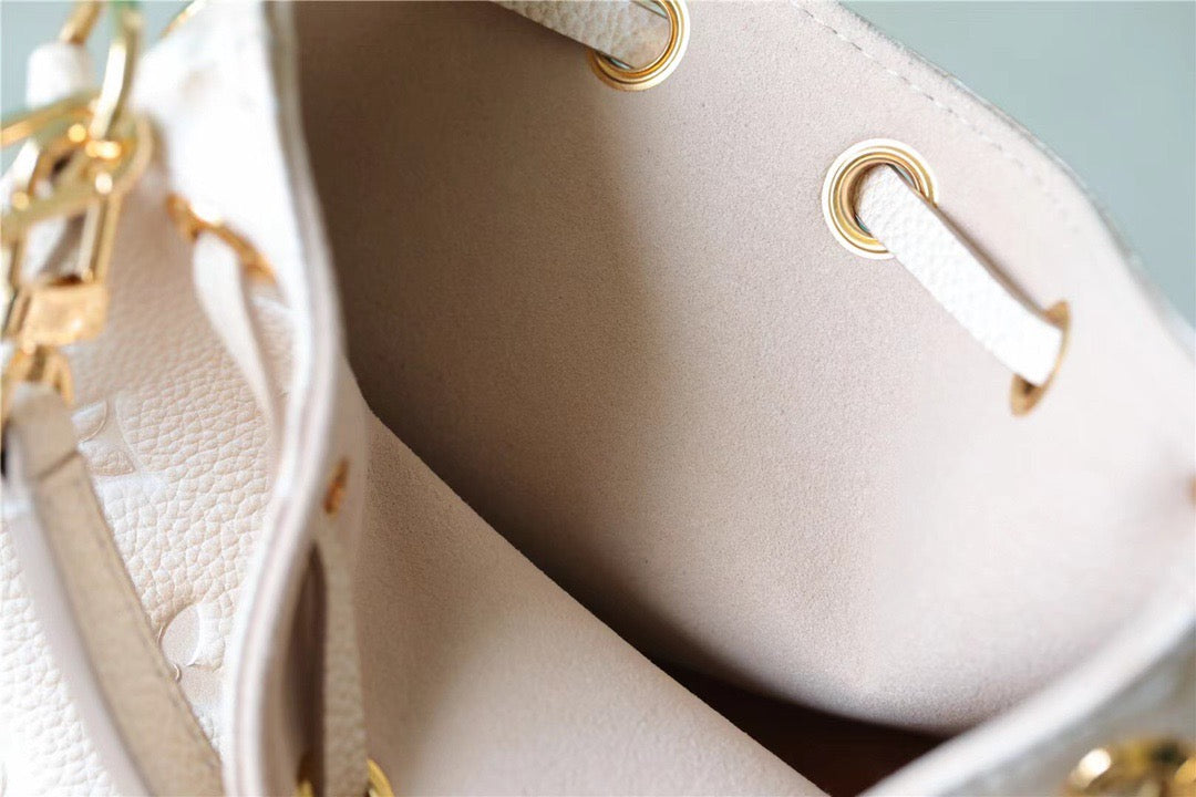 Top Quality Nano Noe Monogram Empreinte Light Beige For Women,  Shoulder And Crossbody Bags 6.3in/16cm Top Quality M81463