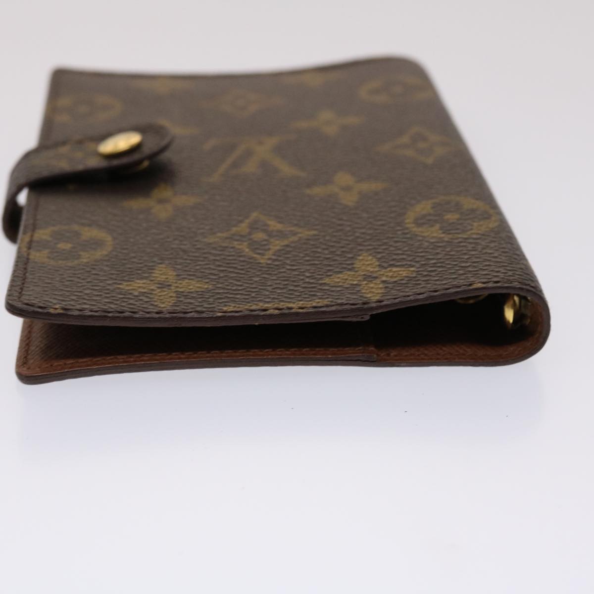 LOUIS VUITTON Monogram Agenda PM Day Planner Cover R20005 LV Auth 47084