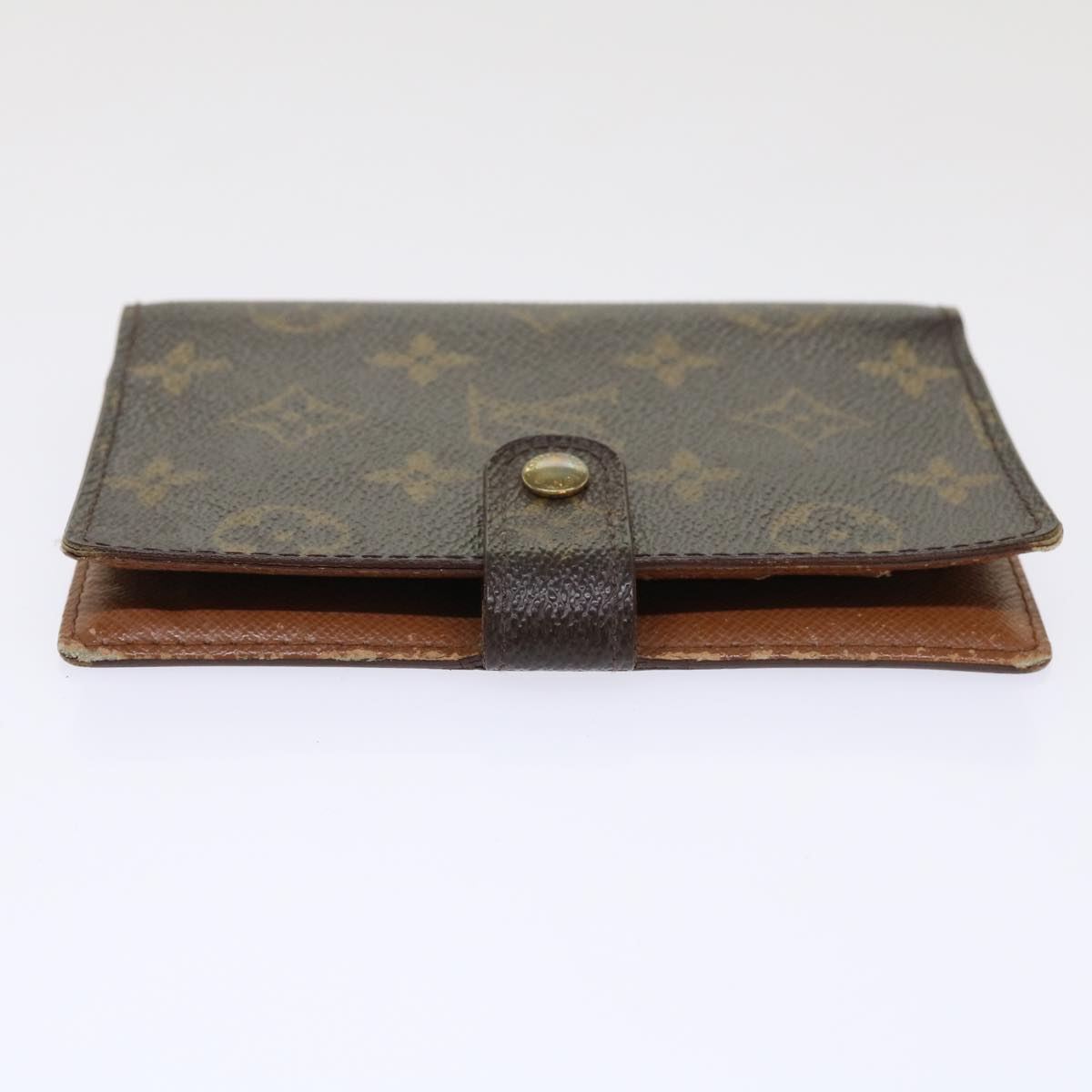 LOUIS VUITTON Monogram Agenda PM Day Planner Cover R20005 LV Auth 47226
