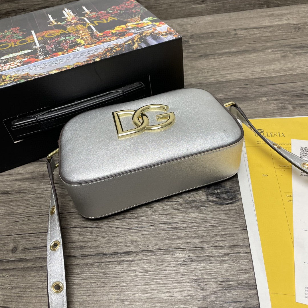 Top Quality Crossbody 3.5 Bag Silver For Women 7.5in/19cm Top Quality