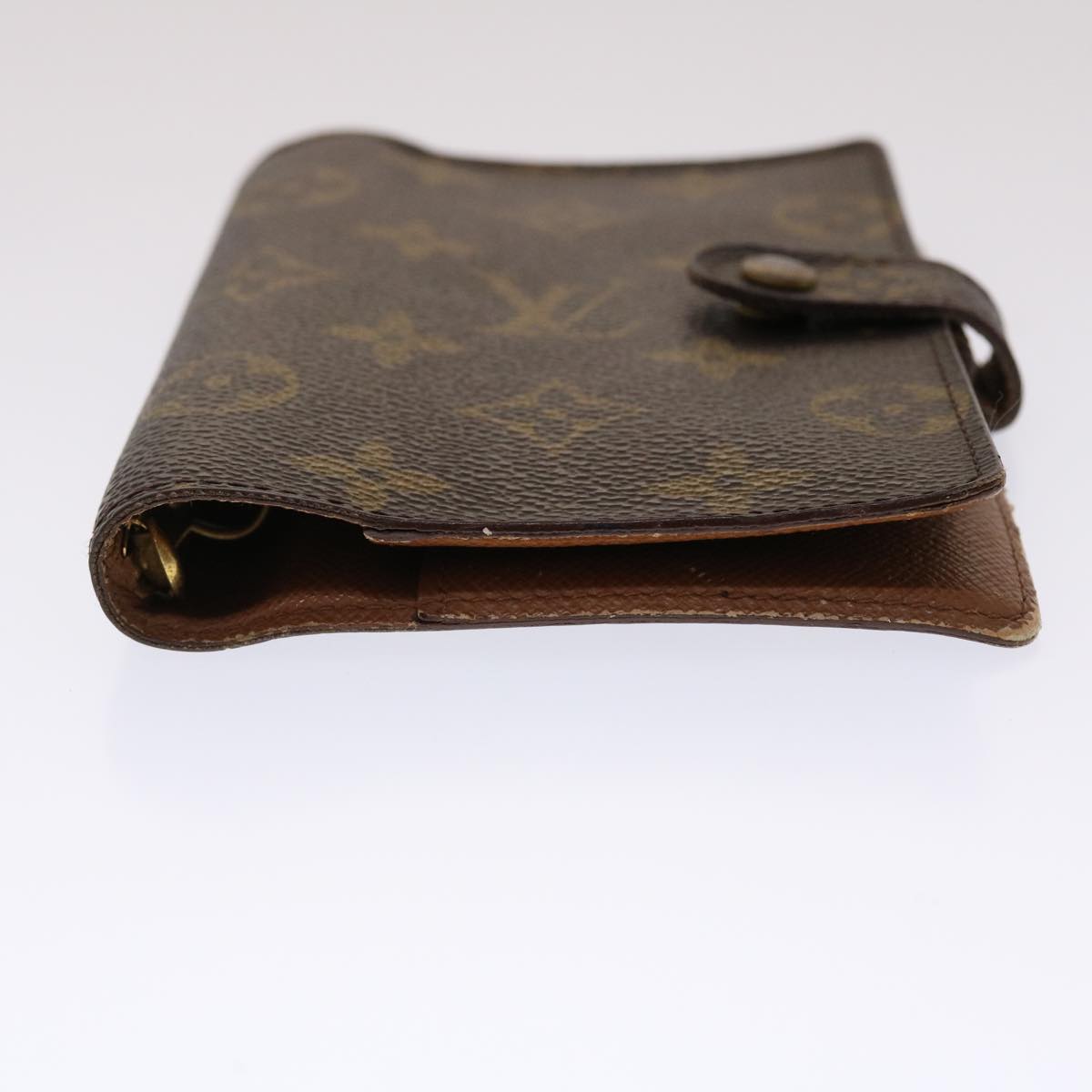 LOUIS VUITTON Monogram Agenda PM Day Planner Cover R20005 LV Auth 47822