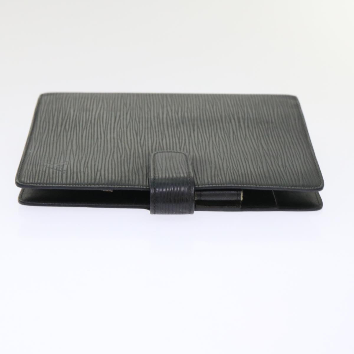 LOUIS VUITTON Epi Agenda MM Day Planner Cover Black R20042 LV  47869