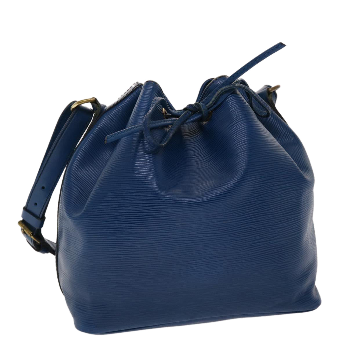 LOUIS VUITTON Epi Petit Noe Shoulder Bag Blue M44105 LV  47965