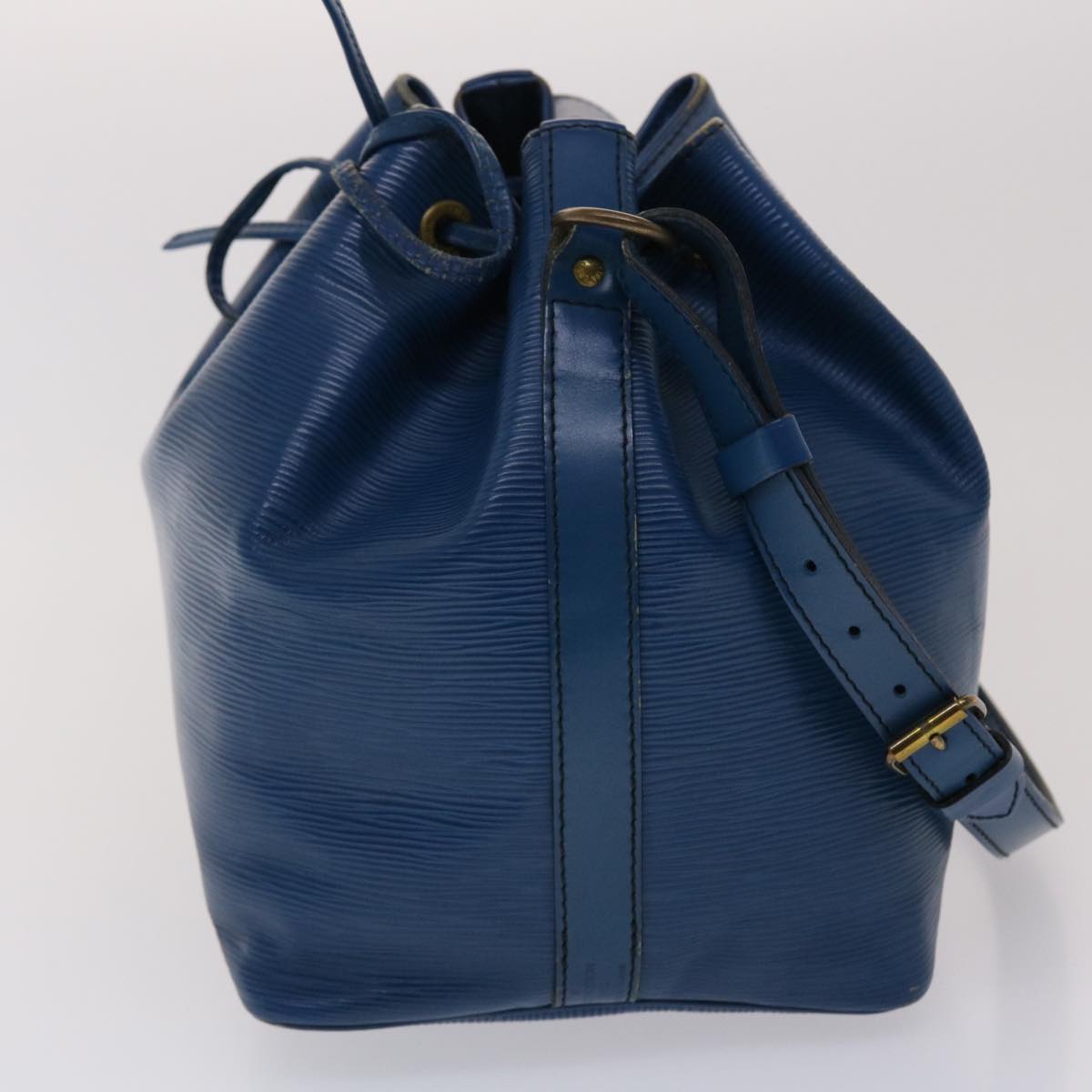 LOUIS VUITTON Epi Petit Noe Shoulder Bag Blue M44105 LV  47965