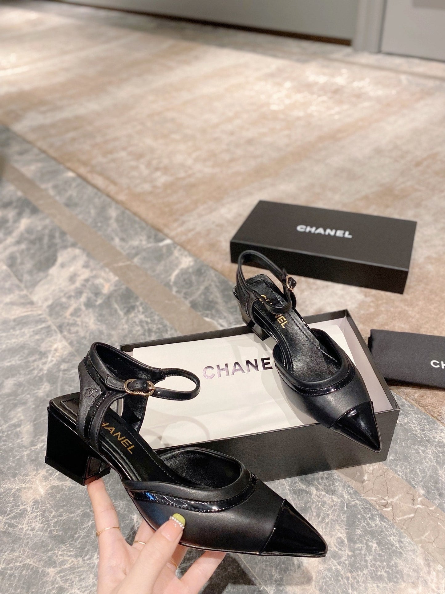 New 1:1 rep CHL High Heel Shoes 003