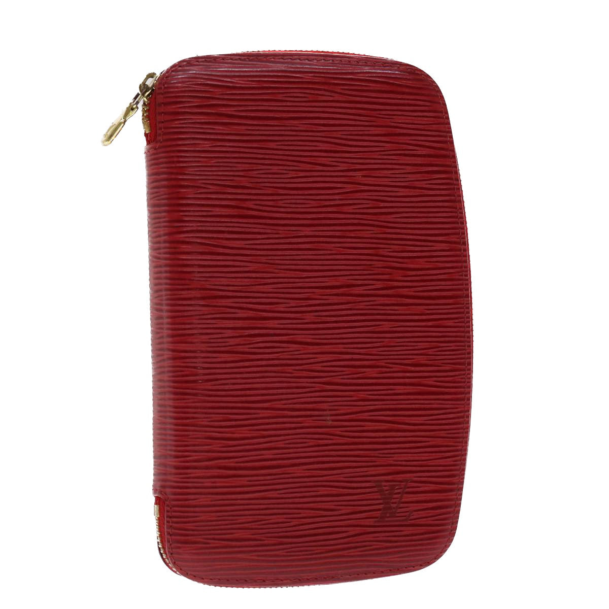 LOUIS VUITTON Epi Agenda Geode Wallet Red M63877 LV  48055