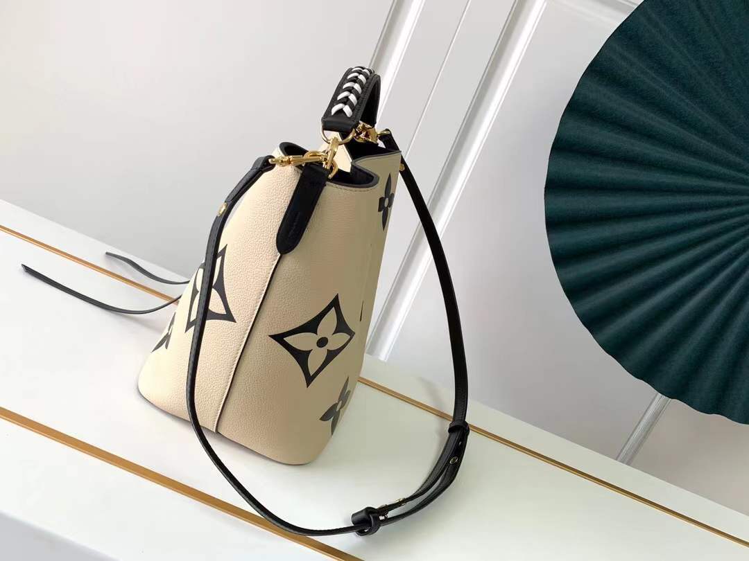 Top Quality Top Quality Crafty Neonoe MM Bucket Bag Creme For Women, Womens Handbags, Shoulder Bags 10.2in/26cm Top Quality M56889