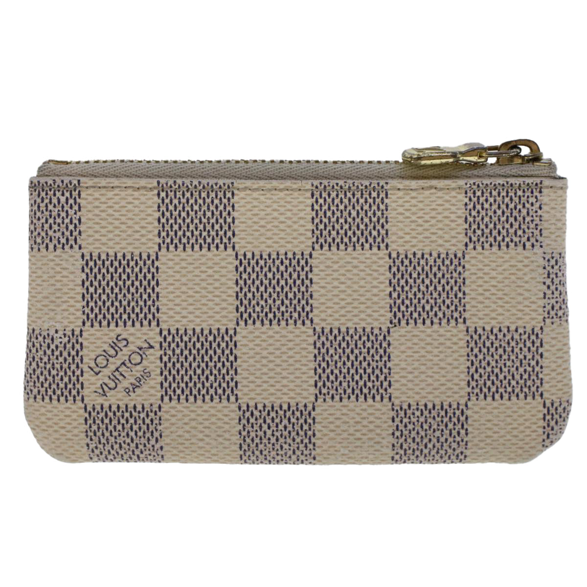 LOUIS VUITTON Damier Azur Pochette Cles Coin Purse N62659 LV  48481