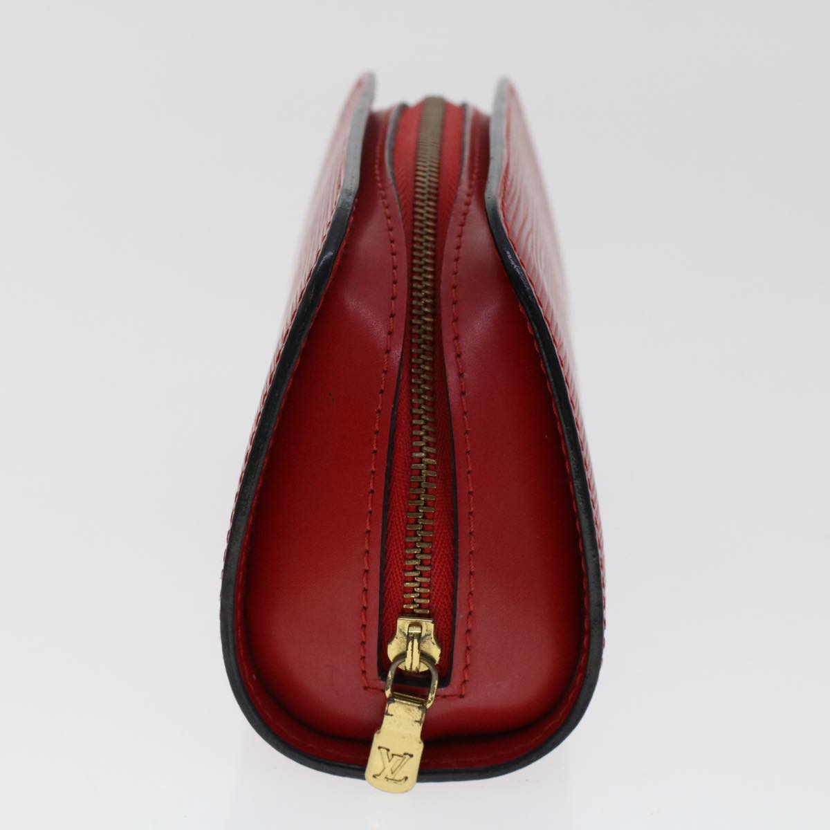 LOUIS VUITTON Epi Dauphine PM Pouch Red M48447 LV  48529