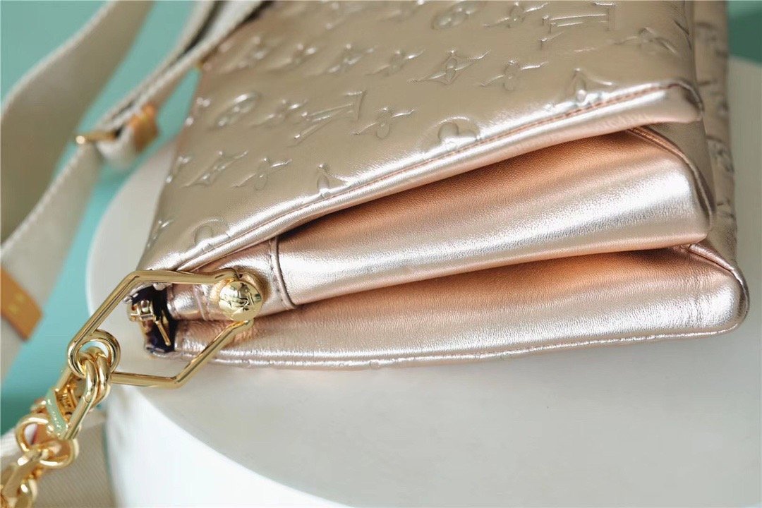 Top Quality Coussin PM Bag Monogram For Women,  Shoulder And Crossbody Bag Taupe 10.2in/26cm Top Quality 