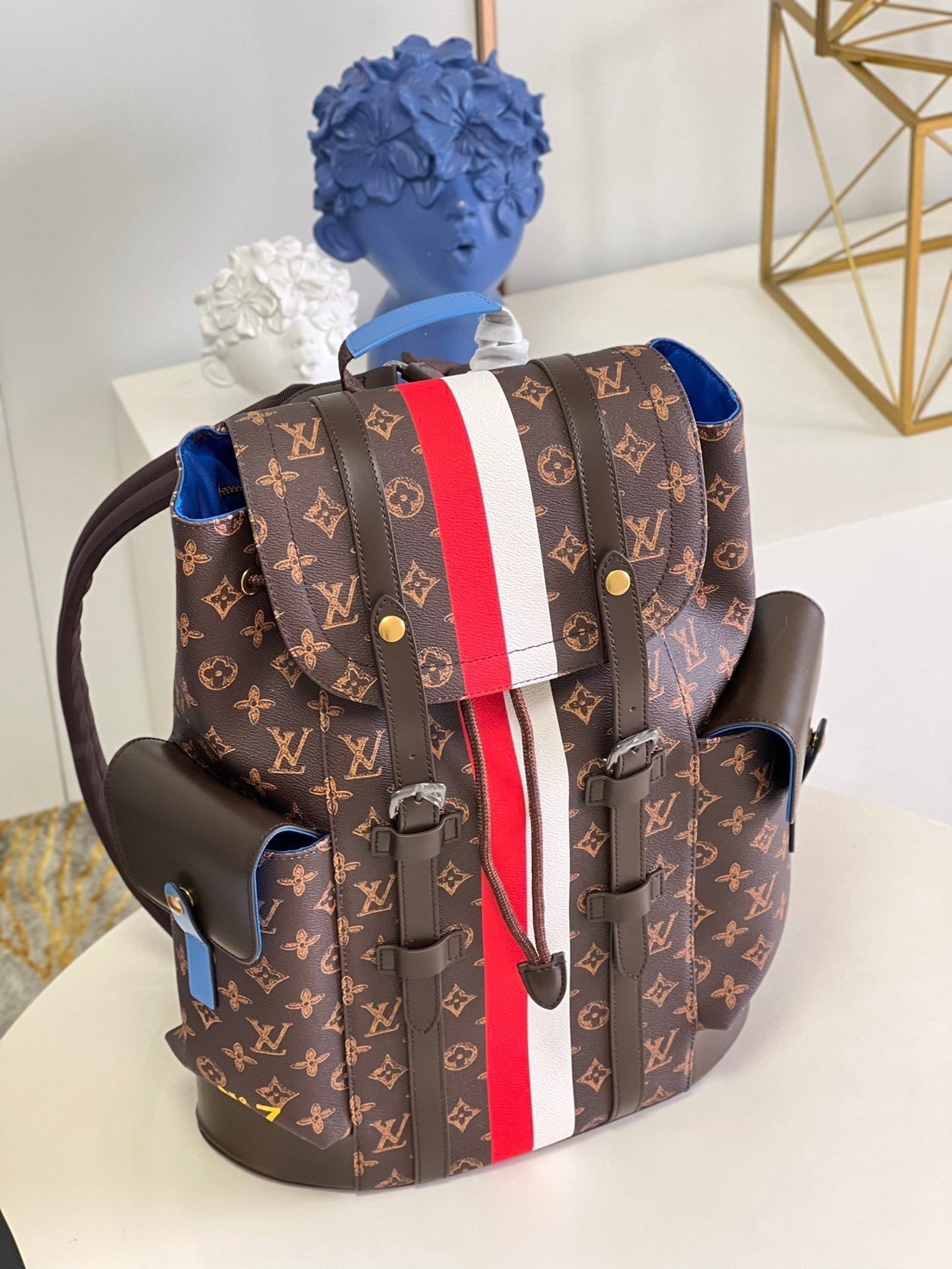 Top Quality Christopher MM Monogram For Men, Bags, Backpacks 17.3in/44cm Top Quality M59662