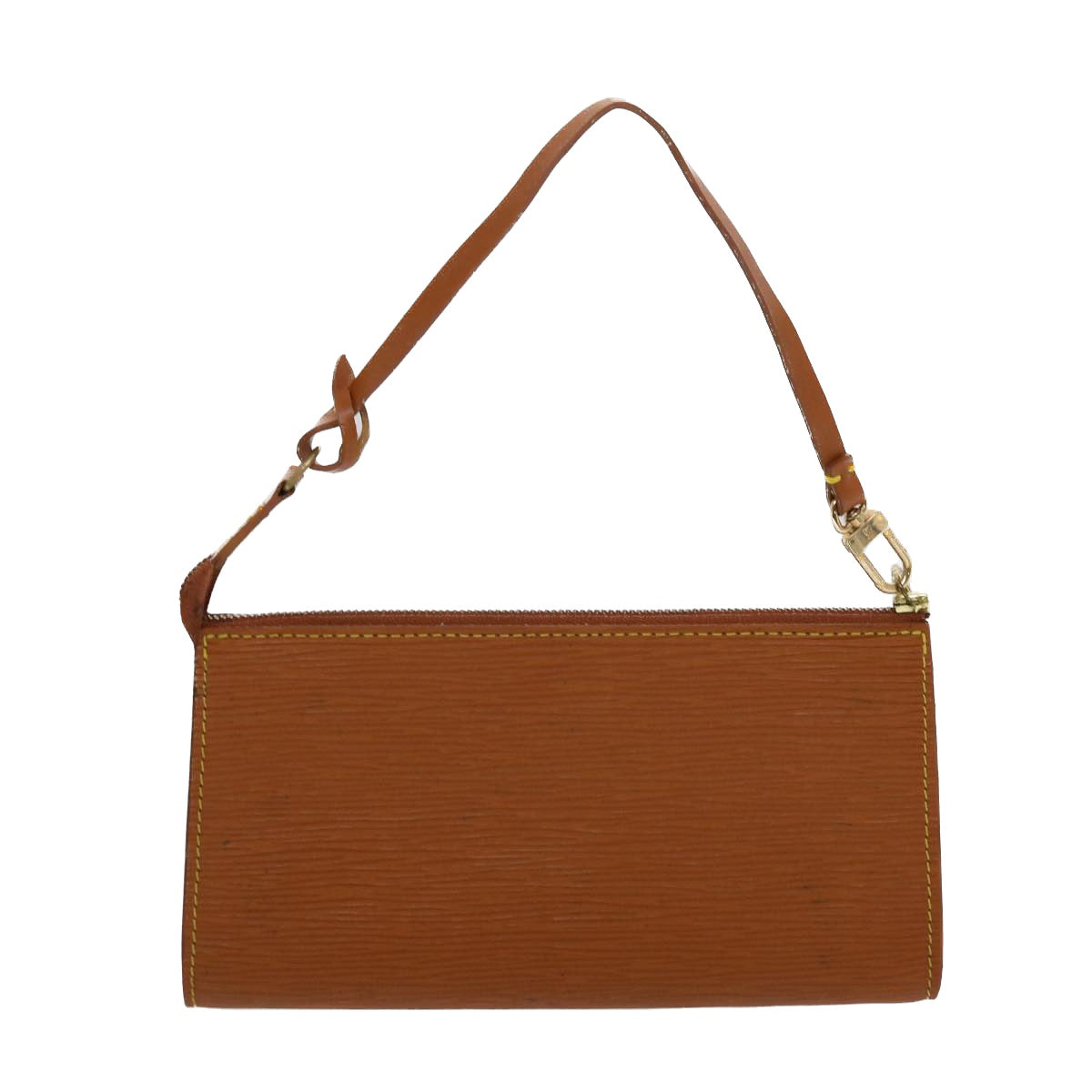 LOUIS VUITTON Epi Pochette Accessoires Pouch Brown M52953 LV  48649