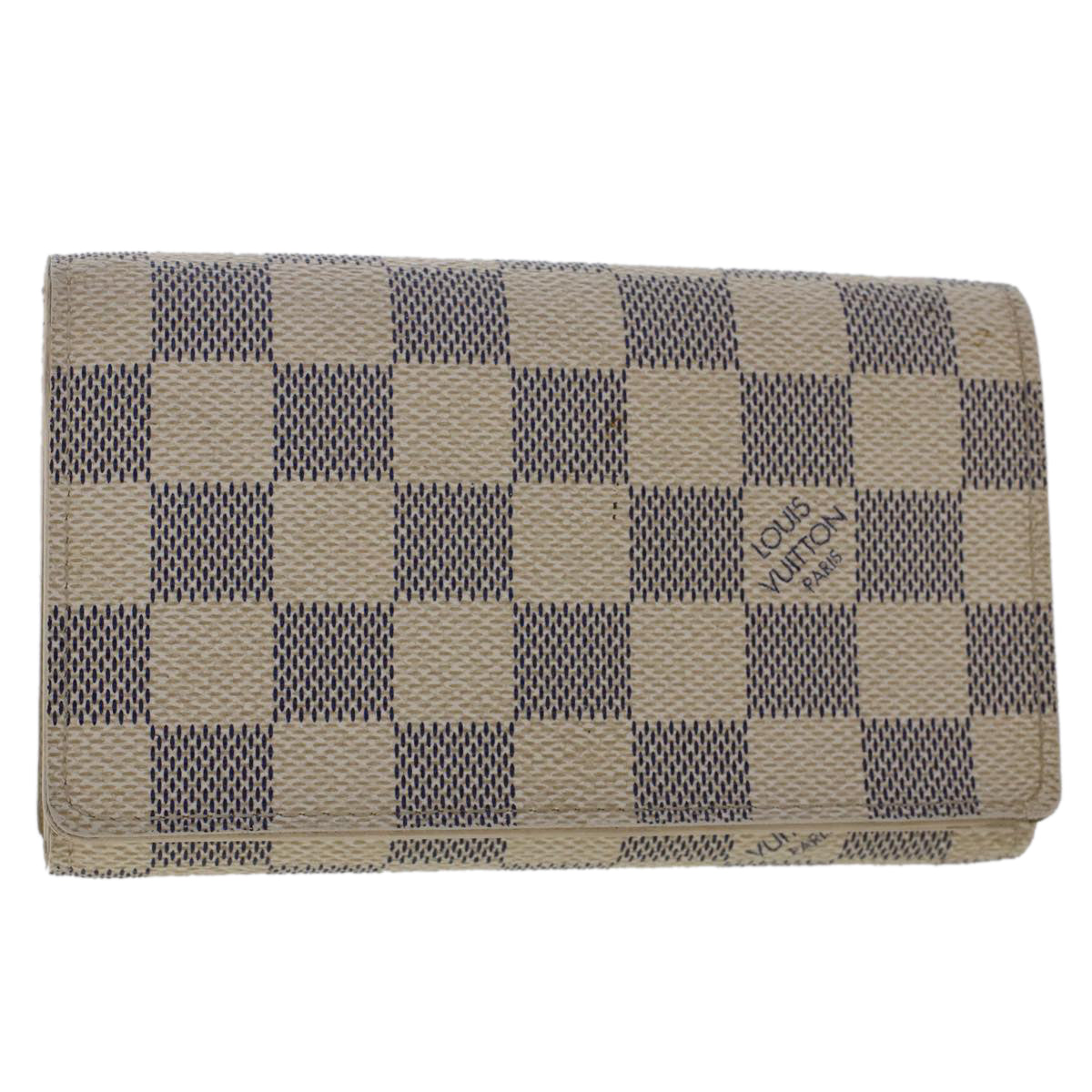 LOUIS VUITTON Damier Azur Portefeuille Tresol Wallet N61744 LV  49193