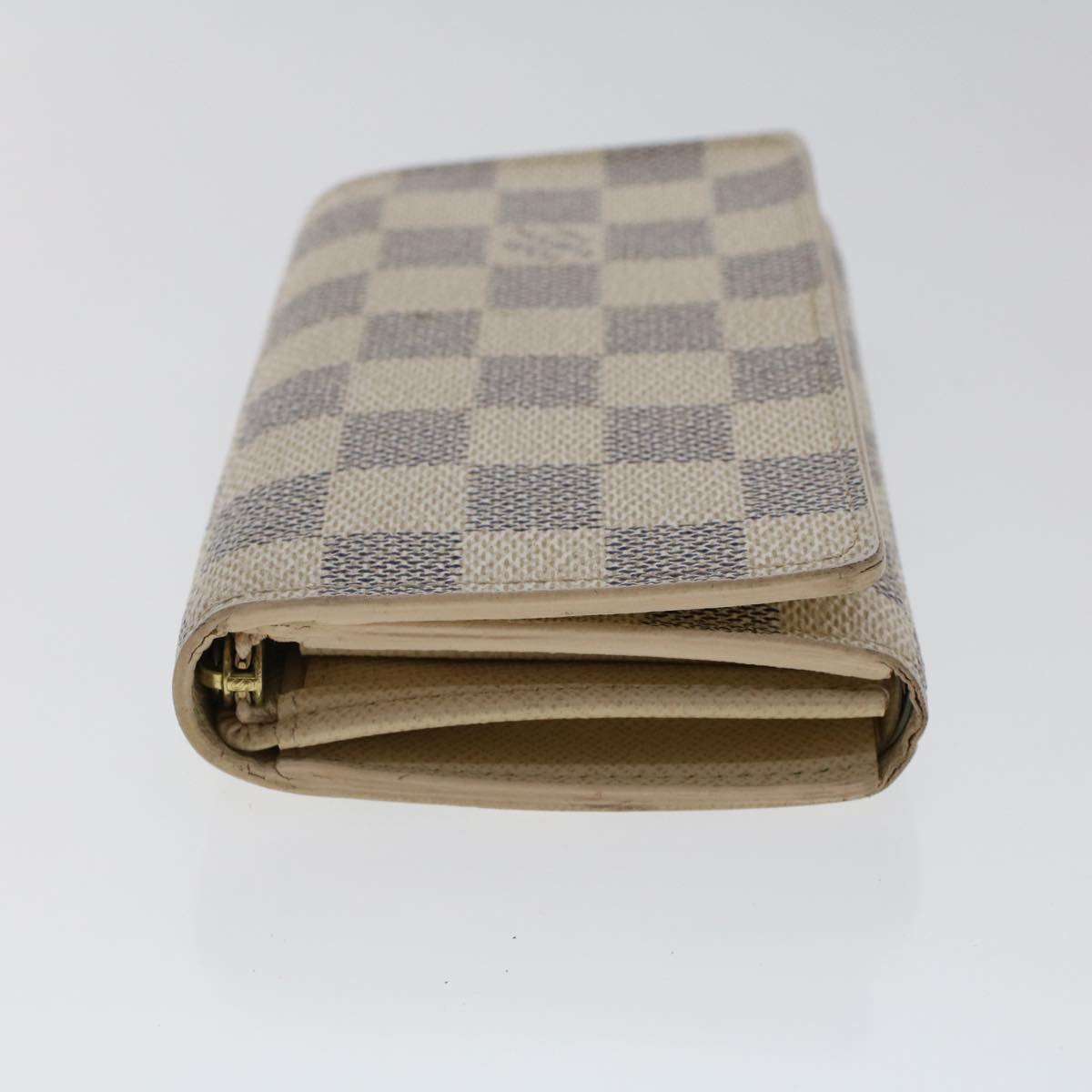 LOUIS VUITTON Damier Azur Portefeuille Tresol Wallet N61744 LV  49193