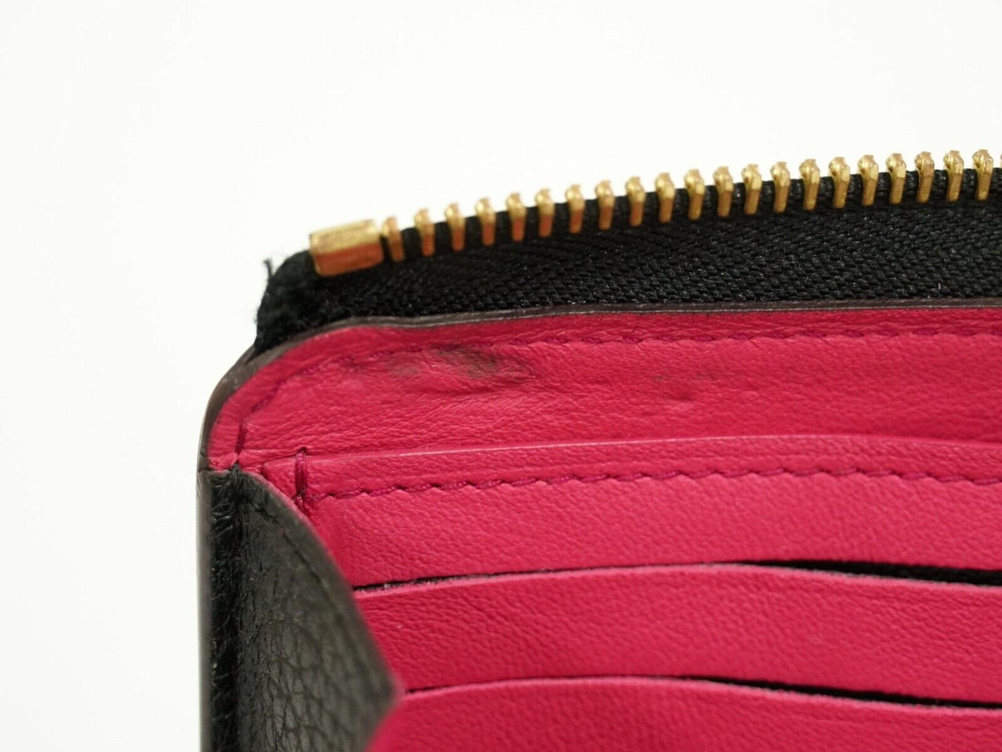 Louis Vuitton Black Leather Portefeuille com?®te wallet accessories