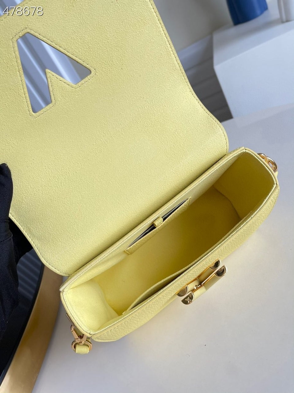 Top Quality Twist MM Ginger Yellow For Women, Womens Handbags, Shoulder And Crossbody Bags 9.1in/23cm Top Quality