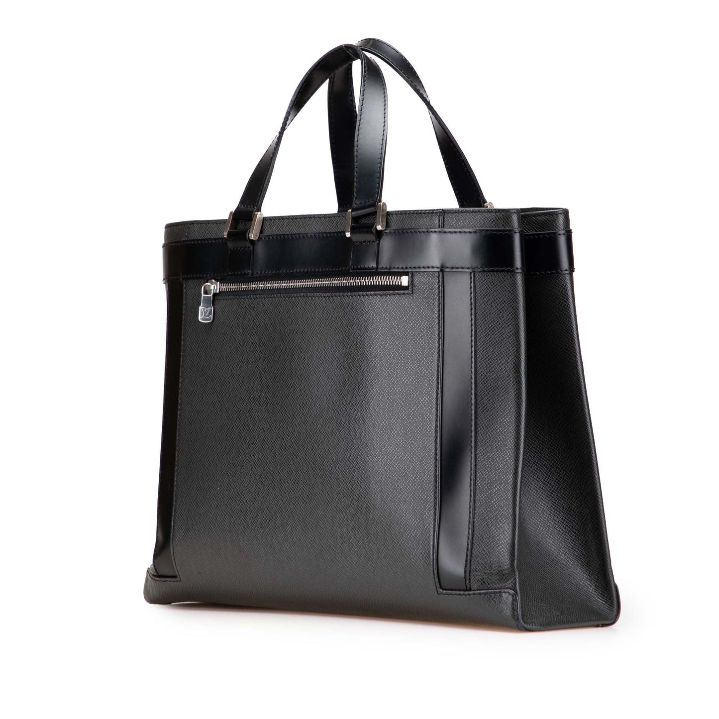 Black Louis Vuitton Taiga Kasbek PM Business Bag