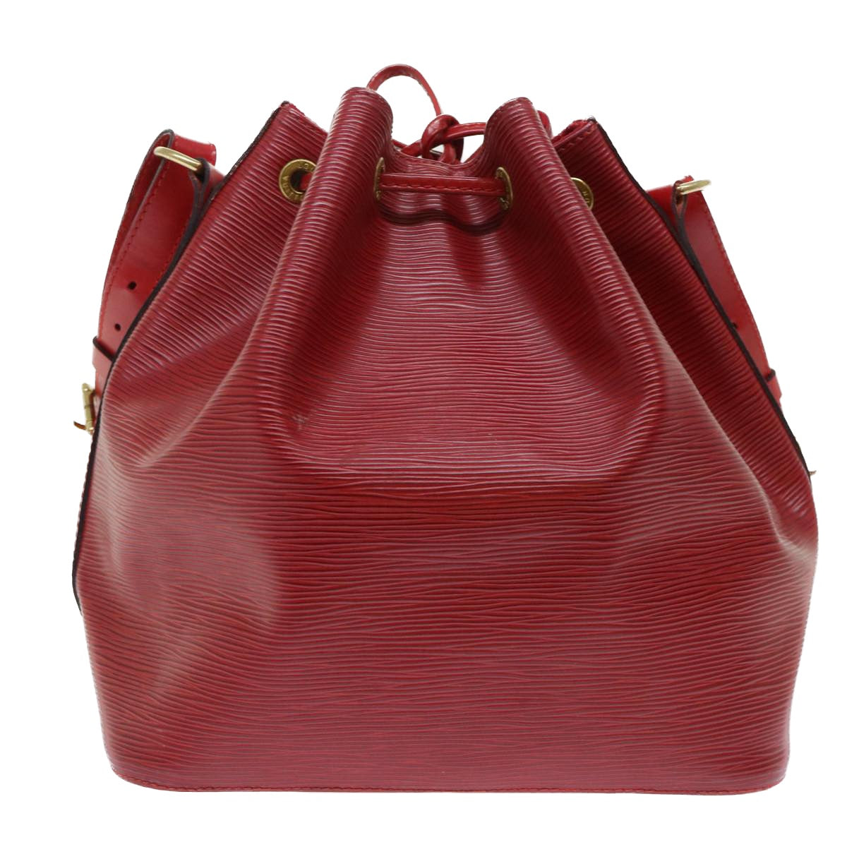LOUIS VUITTON Epi Petit Noe Shoulder Bag Red M44107 LV  49850