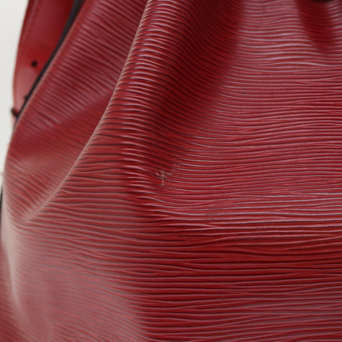 LOUIS VUITTON Epi Petit Noe Shoulder Bag Red M44107 LV  49850