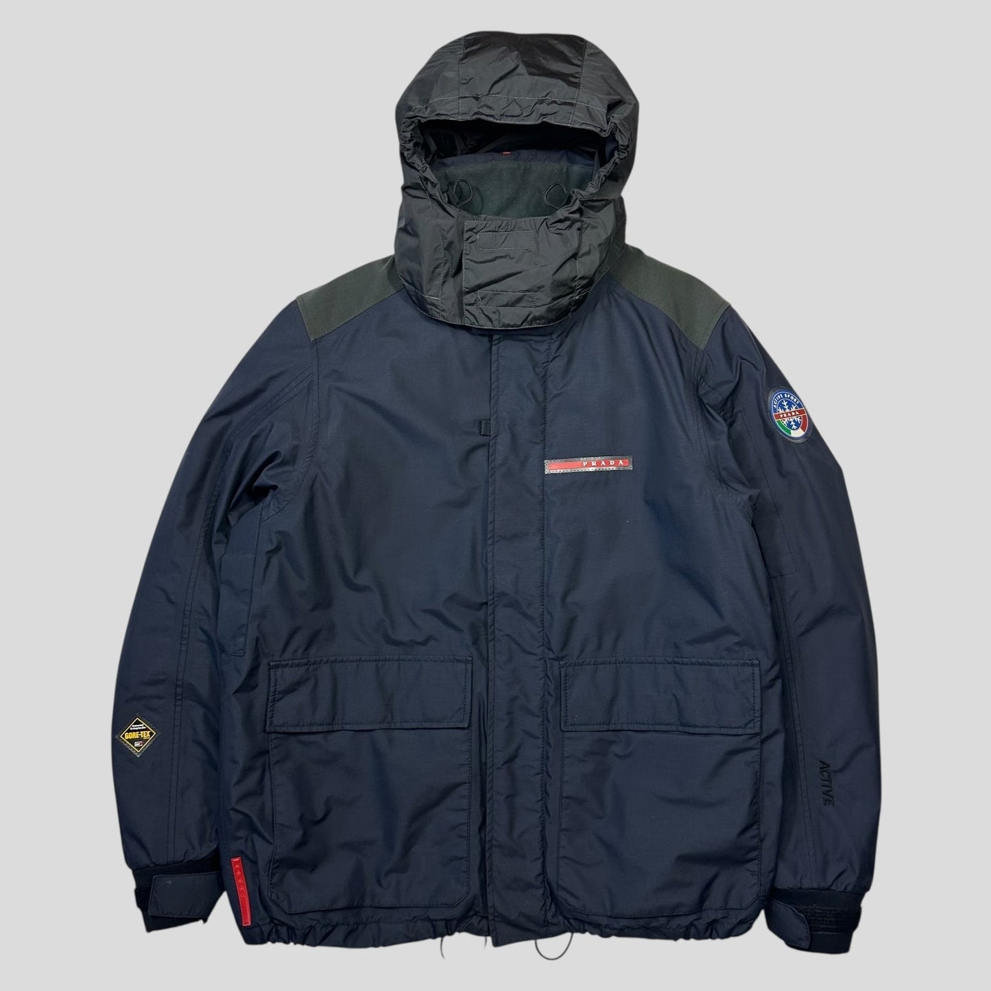 Prada Sport 00’s Active Goretex Over Logo Padded Ski Jacket - IT54 (L)